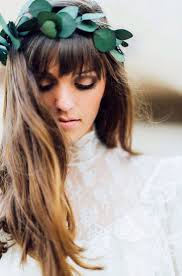This mix of braids, high hair, and loose strands make this bridesmaid hairstyle look slightly messy and very appealing. Boho Bridal Hairstyles For The Modern Bride Confetti Ie
