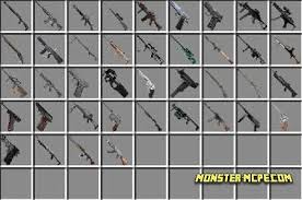 To reload all the guns, you need to hold ammo for a certain weapon in your hand. Detailful Guns Add On 1 16 1 15 Minecraft Pe Addons Mod