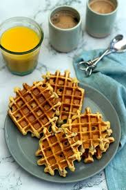 Gaufre Legere A La Semoule Et Pepites De Chocolat Amandine Cooking Gaufre Legere Gaufres Semoule