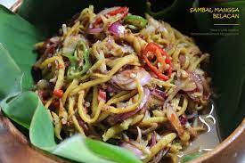 Green mango sambal25(p32) from central java. Amie S Little Kitchen Sambal Mangga Belacan