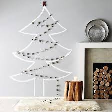 Diy christmas wall hanging decorations. 40 Diy Alternative Christmas Trees Adding Fun Wall Decorations To Green Holiday Decor