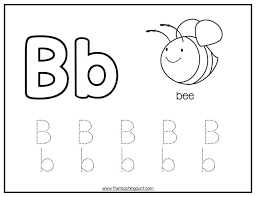 The spruce / ellen lindner printable letters and numbers are useful for a vari. Alphabet Tracing Without Lines Free Printable The Teaching Aunt