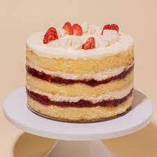 Buttery Vanilla Cake Strawberry Shortcake Cake Shortcake Cake Strawberry Jam Recipe
