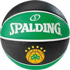 The parent athletic club was founded in 1908, while the basketball team. Euroleague Panathinaikos Spalding Ball Basketball Point At