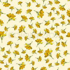 Check spelling or type a new query. Seamless Cute Floral Pattern Yellow Stock Vector Colourbox