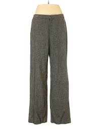 Details About Dana Buchman Women Gray Wool Pants 8