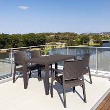 It seems unlikely that you'd find a quality patio furniture set under $200. Resin Wickerlook Outdoor Armchair Hotel Shopping Mall Restaurant