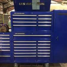 44 In Double Bank Top Chest Blue Tool Chest Cool Tools Tool Box