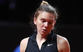 Simona halep rolls at stuttgart. 1ugnlagrzw83om