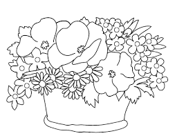 Flowers basket flower basket bouquet rose floral decoration background decorative ornament nature decor symbol beautiful ornate colorful ornamental backdrop plant flower basket free vector we have about (12,699 files) free vector in ai, eps, cdr, svg vector illustration graphic art design format. Flower Vase Color Flower Basket Drawing Novocom Top