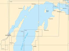 Upper Lake Michigan Paper Charts