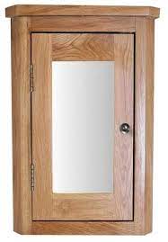 Maybe you would like to learn more about one of these? Oak Wall Mounted 600mm Tall Corner Bathroom Mirror Cabinet
