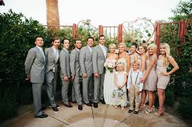Pin By Palm Pine Events On Alcazar Palm Springs Wedding Groomsmen Grey Wedding Party Groomsmen Beach Wedding Bridesmaids