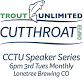 CCTU May Chapter Mtg - Speaker Series — Cutthroat event image