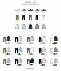 Men S Guide To Perfect Pant Shirt Combination Looksgud In Color Combinations For Clothes Color Combos Matching Outfits