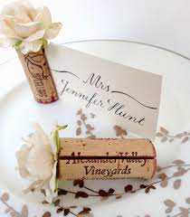 Wedding Place Card Holder Place Card Holders Wedding Wine Cork Place Card Holder Wedding Place Cards