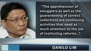 Saksi: Customs Deputy Commissioner for Intelligence Danilo Lim, naghain ng  resignation