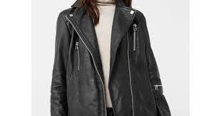 Mango Oversize Leather Biker 190 Liked On Polyvore Featuring Outerwear Jackets Black Zipper Leather J Leather Jacket Clothes Design Real Leather Jacket
