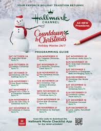 A list of upcoming movies from walt disney pictures, walt disney animation, pixar, marvel studios, and lucasfilm. Hallmark S 2020 Countdown To Christmas Schedule Simplemost