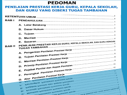 Penilaian prestasi dan pengemaskinian markah guru (eprestasi) 2013. Berkas Sekolah Kita Pedoman Penilaian Pkg Dan Kepala Sekolah