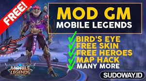 Its an apk not mod apk because if its modded you can get banned. Apk Mod Gm Mobile Legends Ml