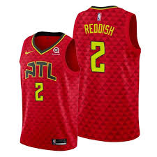 Reddish, who was the 10th pick in the 2019 draft, had missed four months of basketball after he suffered achilles soreness. 2021 Cheap Men S Atlanta Hawks Cam Reddish 2019 20 Statement Red Jersey Nba Jerseys Online Hot Sale