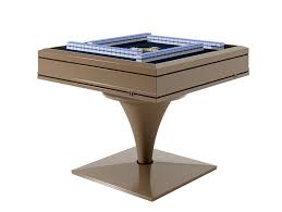 Usamjtable coffee tornado ultra thin folding automatic mahjong mah jongg table 144 mahjong foldable style with 2 sets 40mm tiles (blue & green tiles) + hard tabletop cover (chinese no numbered tiles) 5.0 out of 5 stars 4. Mahjong Table Posh Intrattenimento Di Lusso Collection By Vismara Design