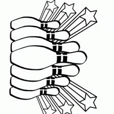 The bowling ball is the most important equipment for the sport followed by the pins. Bowling Coloring Pages Copy Hannah Free Printables