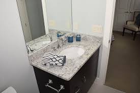 Composite granite top and backsplash. Granite Bathroom Vanity Countertops If You Re Looking For Something Naturally Durable