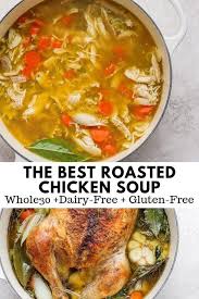 The Best Homemade Chicken Soup Recipe Homemade Chicken Soup Roast Chicken Soup Healthy Soup Recipes