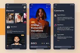 Social App For Live Streaming Video 250919 Web Elements Design Bundles Live Video Streaming Video Streaming Live Streaming