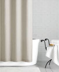 Hotel Collection Linen 72 X 84 Extra Long Shower Curtain Created For Macy S Shower Curtain Extra Long Shower Curtain Long Shower Curtains Mold In Bathroom