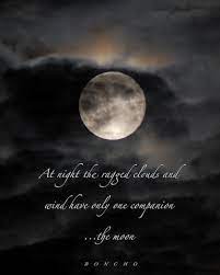 The Ragged Clouds Wind Boncho Quotation Moon By Moondreamin 25 00 Pablo Neruda Moon Quotes Moon
