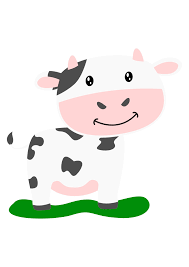 Download Adorable Cow Clipart Free Svg File Svgheart Com