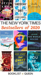 The Complete List Of New York Times Fiction Best Sellers In 2020 Fiction Best Sellers Book Club Books Nyt Bestseller