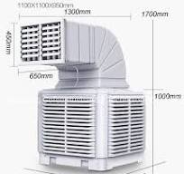 Wall-Mounted Ventilation Fan Cooling Pad Air Cooler Made in China