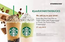 Malay language / bahasa malaysia. Starbucks Buy 1 Free 1 Promotion In Malaysia Starbucks Coffee Jelly Buy 1