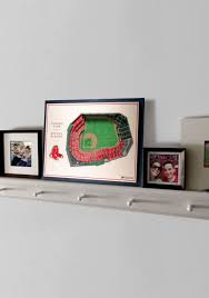 boston red sox 5 layer stadiumviews 3d wall art