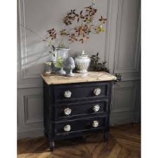 In this new setting, you will yearn only to indulge. Kommode Mit 3 Schubladen Schwarz Simone Maisons Du Monde