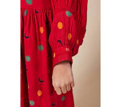 Eclipse dress (lv 78566) | colour code : Bobo Choses Solar Eclipse Princess Dress Orange Mayonnaise