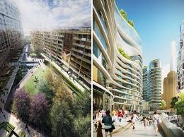 Frank Gehry And Norman Foster Present Designs For Battersea Power Station Norman Foster Battersea Power Station Frank Gehry
