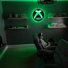 Led Lighted Playstation Controller Wall Art Video Game Art Game Room Decor Sign Ps1 Psx Ps2 Ps3 Ps4 Rgb Color Changing Led W Remote Game Room Decor Video Game Room Design