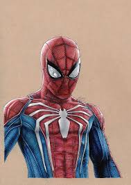Although this tutorial is more. Spider Man Ps4 Drawing By Charlie Young