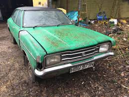 1975 Cortina 2000e Mk3 For Restoration Rare Colour Sold