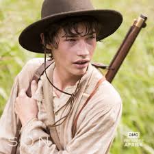 Jacob Lofland as young Eli McCullough forges his path with #TheSon  premieres