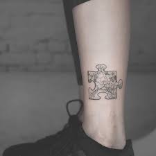 Autism Puzzle Piece Tattoo Black And White Keith Tattoo Artist Tampa Sur Instagram Autism Floral Puzzle Piece Autism Tattoos Puzzle Tattoos Puzzle Piece Tattoo