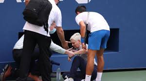 Novak djokovic is a serbian professional tennis player. Novak Djokovic Defaulted From Us Open Match After Hitting Linesperson With Ball