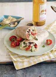 Quick And Healthy Greek Chicken Wraps Recipe Myfitnesspal Wrap Recipes Recipes Cooking Light