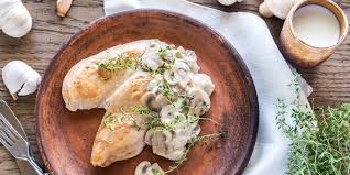 Escalope De Dinde Aux Champignons Et Creme Recette Escalopes De Dinde Recettes De Cuisine Recette Escalope De Dinde