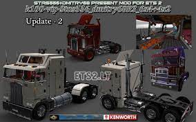 Mike sabia from new jersey owned this custom kw with 3406 cat engine. Kenworth Ets2 Mods Part 55